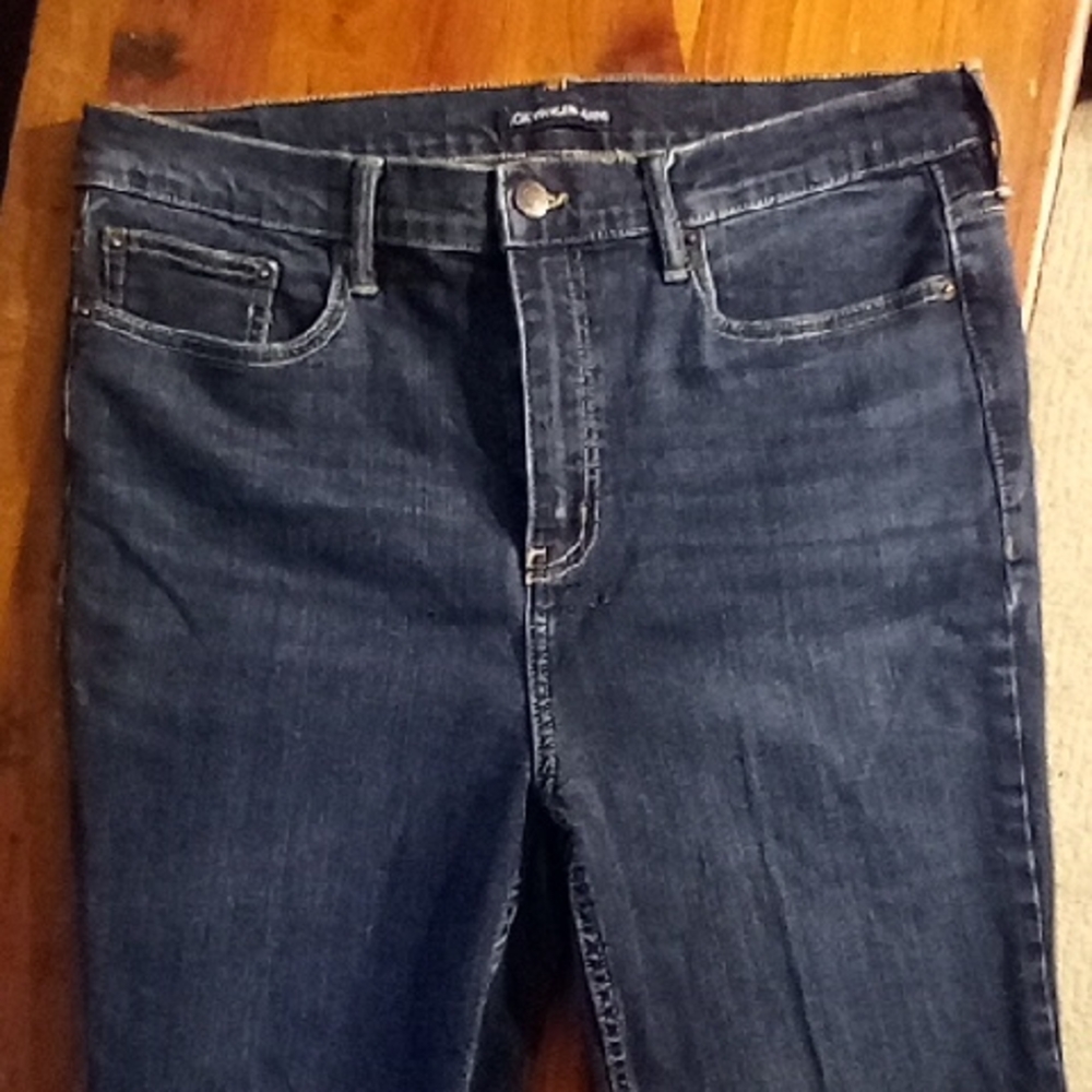 Calvin Klein Women's Deep Indigo Skinny Jeans